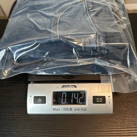 Spanx Medium Wash Stretch Pull-On Distressed Ankle Skinny Jeans Size Small - Picture 12 of 12